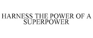 HARNESS THE POWER OF A SUPERPOWER trademark