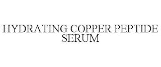 HYDRATING COPPER PEPTIDE SERUM trademark