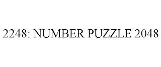 2248: NUMBER PUZZLE 2048 trademark