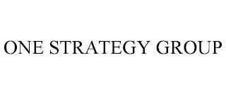 ONE STRATEGY GROUP trademark