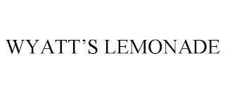 WYATT'S LEMONADE trademark