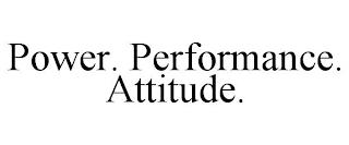 POWER. PERFORMANCE. ATTITUDE. trademark