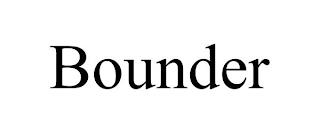 BOUNDER trademark