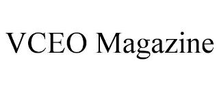 VCEO MAGAZINE trademark