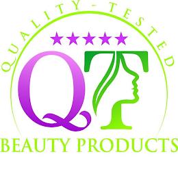 QUALITY - TESTED QT BEAUTY PRODUCTS trademark