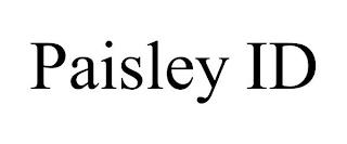 PAISLEY ID trademark