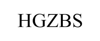 HGZBS trademark