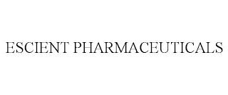 ESCIENT PHARMACEUTICALS trademark