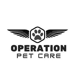 OPERATION PET CARE trademark