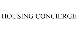 HOUSING CONCIERGE trademark