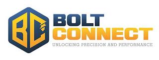 BC BOLT CONNECT UNLOCKING PRECISION AND PERFORMANCE trademark