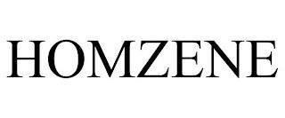 HOMZENE trademark