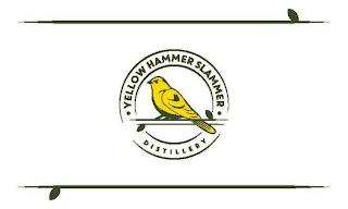 YELLOW HAMMER SLAMMER DISTILLERY trademark