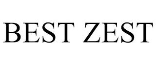 BEST ZEST trademark