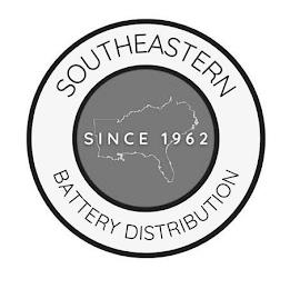 SOUTHEASTERN BATTERY DISTRIBUTION SINCE 1962 trademark