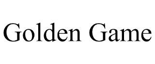 GOLDEN GAME trademark