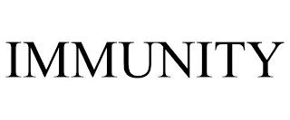 IMMUNITY trademark