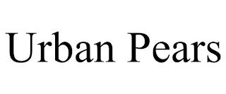 URBAN PEARS trademark