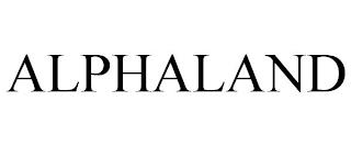 ALPHALAND trademark