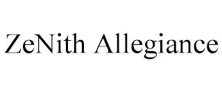 ZENITH ALLEGIANCE trademark