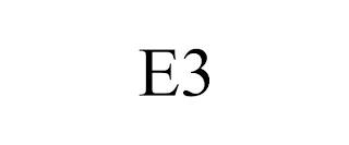 E3 trademark