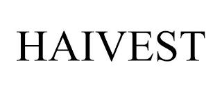 HAIVEST trademark