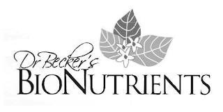 DR BECKER'S BIONUTRIENTS trademark