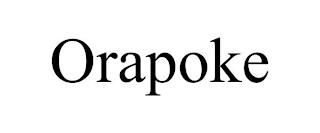 ORAPOKE trademark