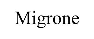 MIGRONE trademark