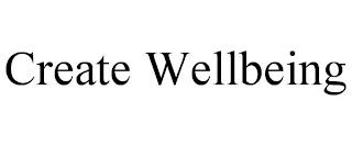 CREATE WELLBEING trademark