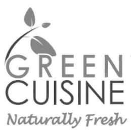 GREEN CUISINE NATURALLY FRESH trademark