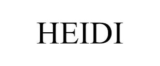 HEIDI trademark