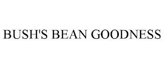 BUSH'S BEAN GOODNESS trademark