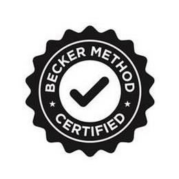 BECKER METHOD CERTIFIED trademark