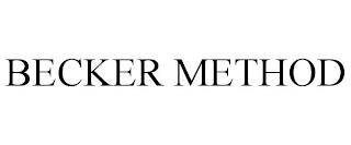 BECKER METHOD trademark