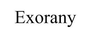 EXORANY trademark