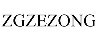 ZGZEZONG trademark