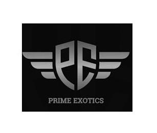 PE PRIME EXOTICS trademark