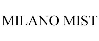 MILANO MIST trademark