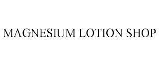 MAGNESIUM LOTION SHOP trademark