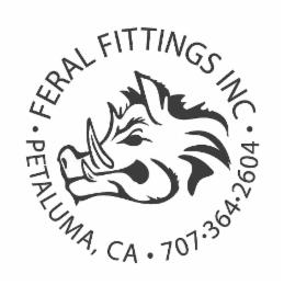 FERAL· FITTINGS INC· PETALUMA, CA · 707·364·2604 trademark