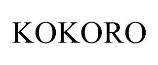 KOKORO trademark