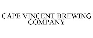 CAPE VINCENT BREWING COMPANY trademark