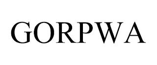 GORPWA trademark