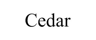 CEDAR trademark