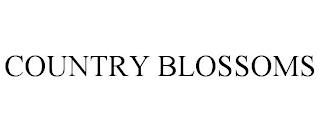 COUNTRY BLOSSOMS trademark