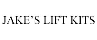 JAKE'S LIFT KITS trademark