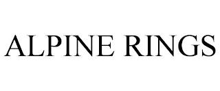 ALPINE RINGS trademark