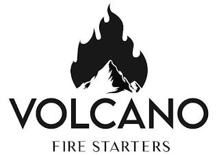 VOLCANO FIRE STARTERS trademark