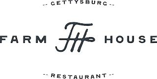 GETTYSBURG FARM FH HOUSE RESTAURANT trademark